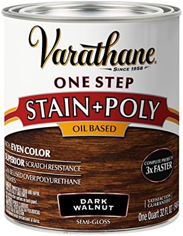 Varathane 243863 Oil-Based One Step Stain + Poly Spray, 12 oz, Golden Pecan