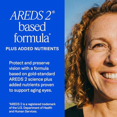EyePromise Macular Health Eye Vitamins - 60 Softgels, 30-Day Supply | Zinc-Free Eye Health Supplements for Macular Support with Omega 3, Fish Oil