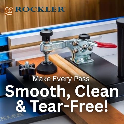 Rockler Rail Sled for Router Table w/Toggle Clamp