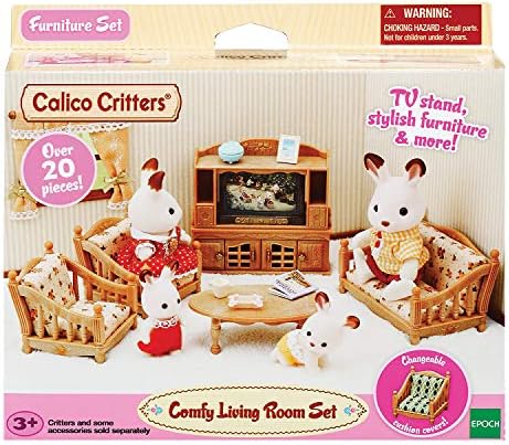 Calico Critters - Laundry & Vacuum Cleaner Set - Dollhouse Furniture &