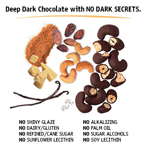 Hu Chocolate Hunks, Chocolate Covered Almonds with Sea Salt, 6 Pack