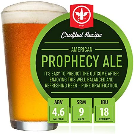 Craft Beer Making Kit Pro – NO AIRLOCK OR SIPHON REQUIRED – Conical Fermenter Eliminates Sediment and Makes Great Tasting Beer at Home