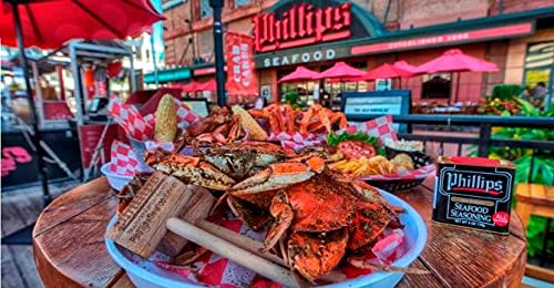 Phillips Seafood Seasoning - Maryland's World Famous Shrimp, Fish and Crab Cake Seasoning used in Phillip's Seafood Restaurants (1)