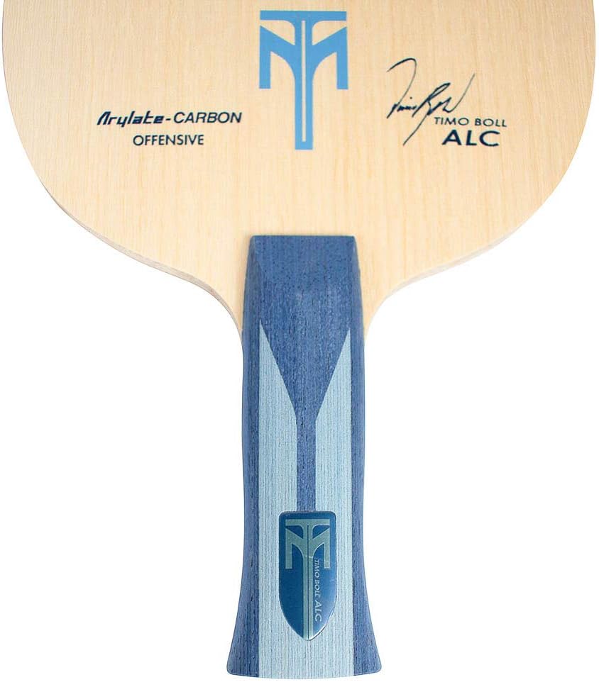 Butterfly Timo Boll ALC Table Tennis Blade - Arylate-Carbon Fiber Blade - Professional Butterfly Table Tennis Blade - Available in AN, FL, and ST handle styles - Made in Japan