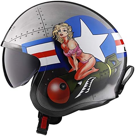 LS2 Helmets Open Face Spitfire Helmet