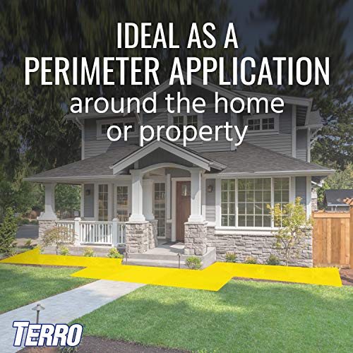 TERRO Perimeter Outdoor Ant Bait Plus, 2-Pack, 2 lb Shaker Canisters | Attracts and Kills Carpenter Ants, Roaches, Crickets, Earwigs, Silverfish, Slugs & Snails for Pest Control, 4-Week Protection