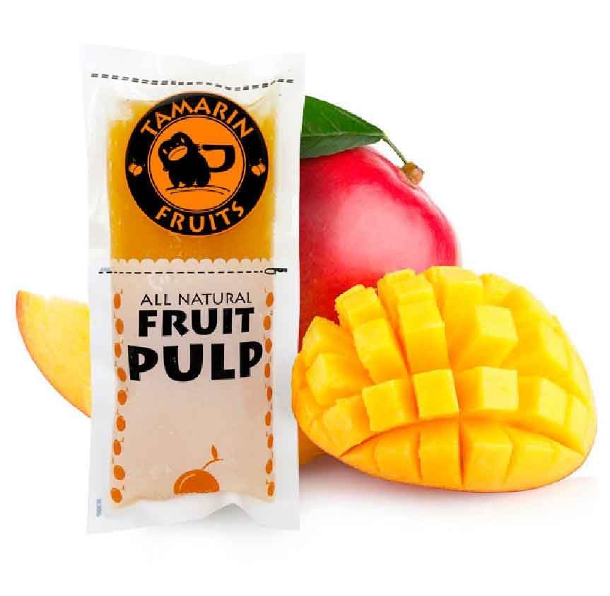 Tamarin Fruits All Natural Frozen Fruit Pulp perfect for Juicing, Cocktails, Smoothies, Desserts, and Baking, No Sugar Added, Gluten Free with No Preservatives, (Yellow Dragon fruit, 4lbs)