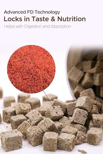 Brine Shrimp Cubes All Natural Tropical Fish Food for Small to Medium Sized Saltwater & Freshwater Fish - Betta Guppy Discus Cichlids Discus Goldfish Angel Fish
