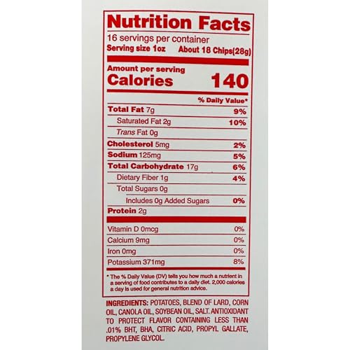 Katie Kiefer Locally Famous Gold'N Krisp Potato Chips Light and Crunchy Snack 5 Bags