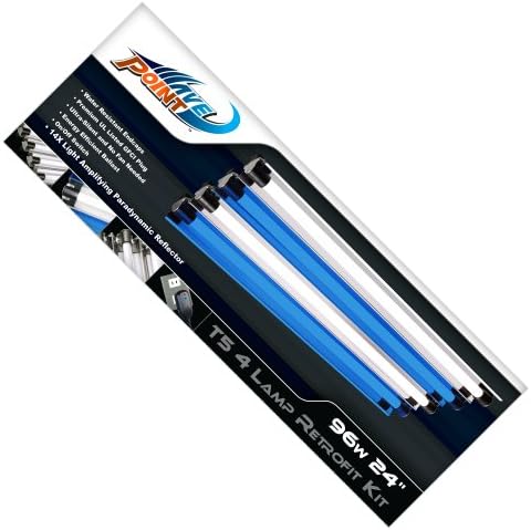 Wave-Point 24-Inch 96-Watt 4 Bulb High Output T-5 Retro-Fit Kit Lighting System