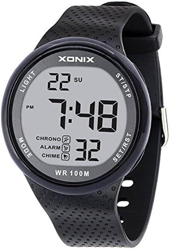 TOMORO Vogue Men's Unisex 100M Waterproof Ultra-Thin Minimalist Sports Watch