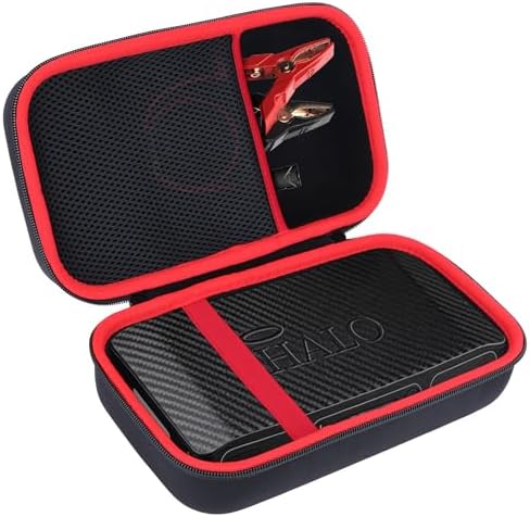 Lebakort Storage Case Compatible with Halo Bolt Air 58830 | Portable Car Battery Jump Starter, Emergency Power Kit