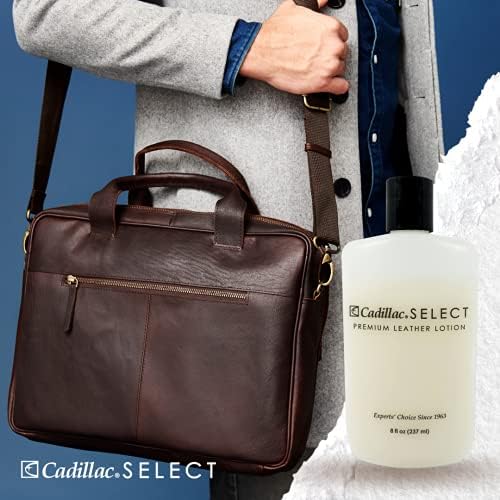 Cadillac Select Leather Lotion Cleaner & Conditioner | For handbags, sofas, jackets, furniture and purses.