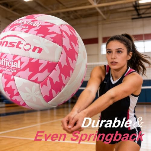 Senston Volleyball Official Size 5 Soft Waterproof for Indoor Outdoor Beach