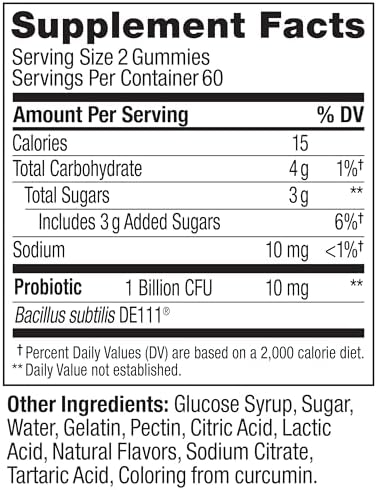 OLLY Probiotic Gummy, Immune System & Digestive Support*, Mango - 50 Count