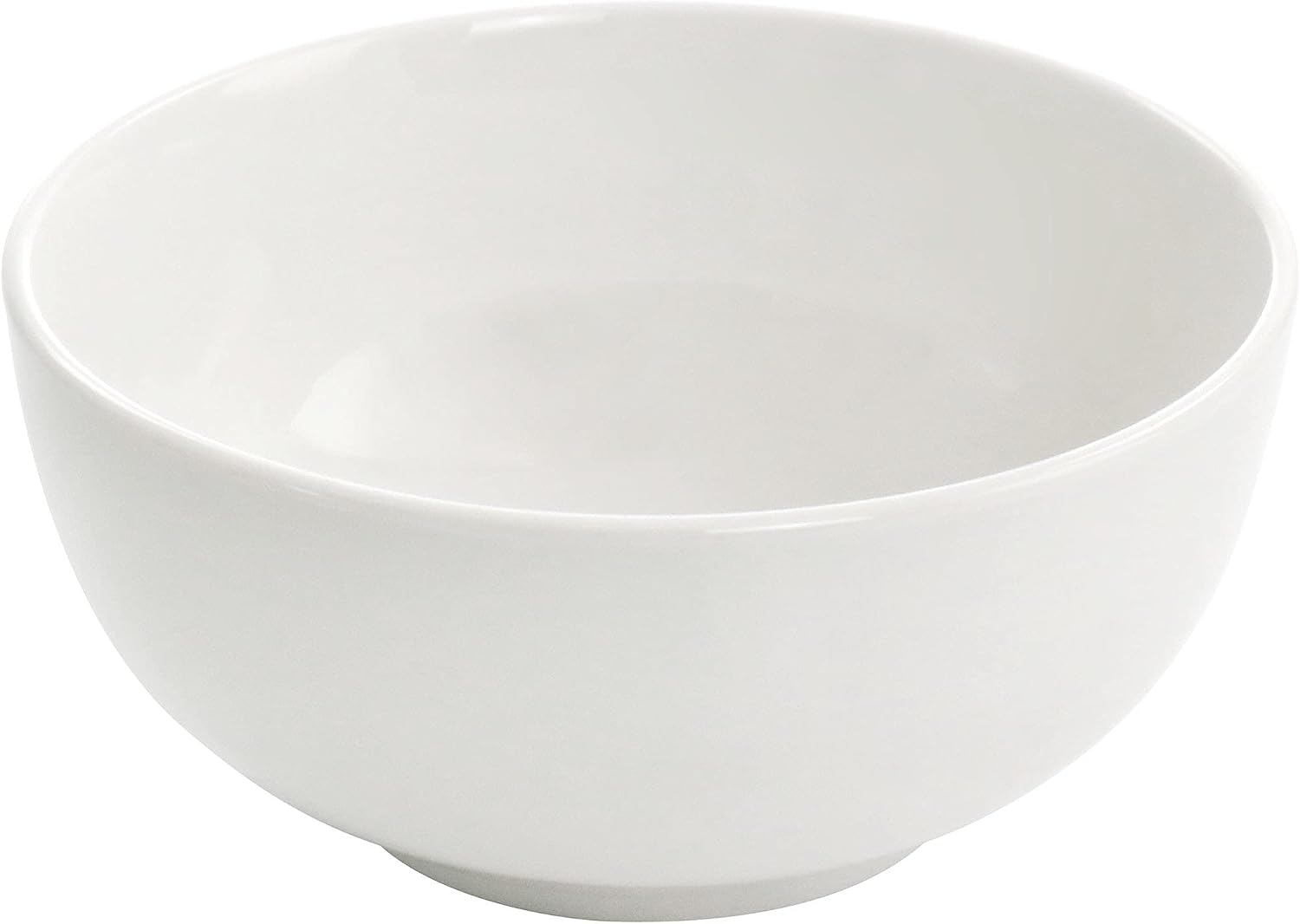 Elama White Porcelain Dish Dinnerware Set, 18 Piece, Newman