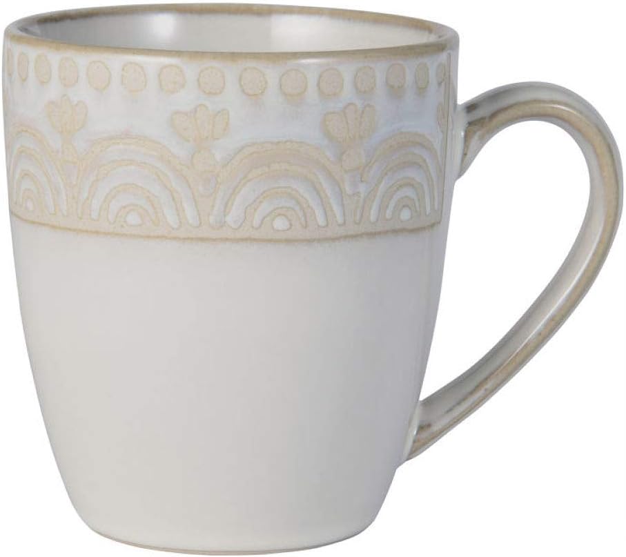 Pfaltzgraff Amelia Cream 16-Piece Dinnerware Set, Service For 4
