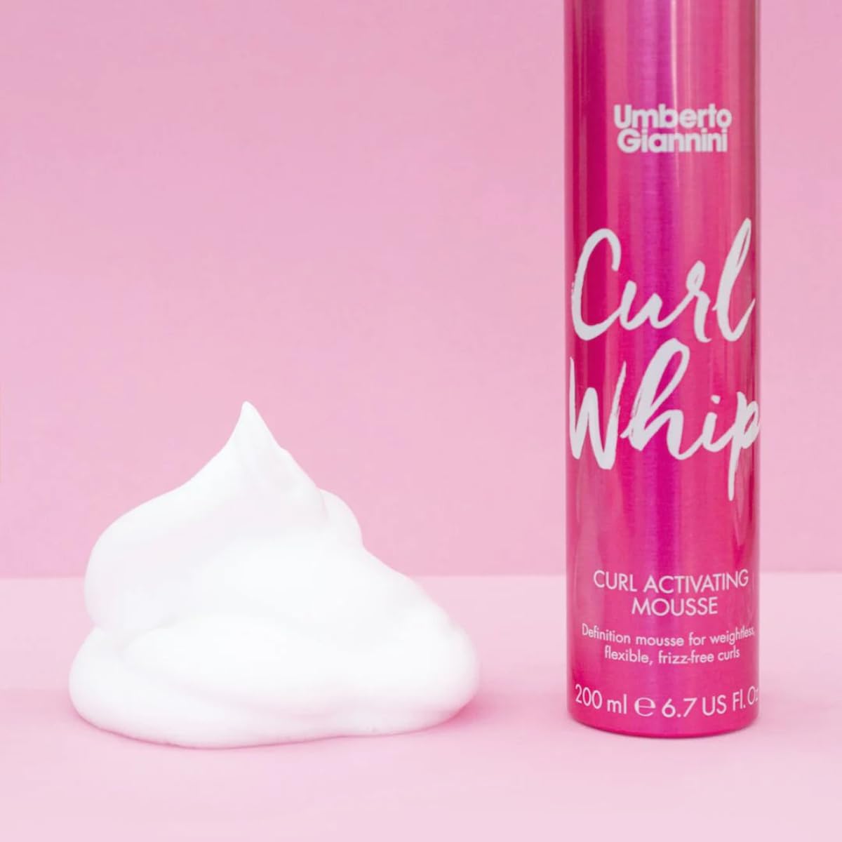 Umberto Giannini Curl Jelly Scrunching Jelly 6.7 fl Oz - Frizz Solution Defining Hair Gel for 2a-4c Curly, Wavy, Coily Hair - Vegan & Cruelty-Free