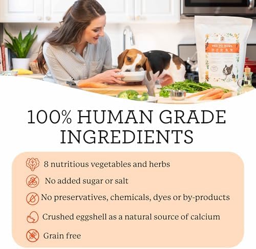 Dr. Harvey's Veg-To-Bowl Fine Ground Dehydrated Vegetable Pre-Mix for Dogs, 7-Pound Bag | Dehydrated Vegetable Pre-Mix