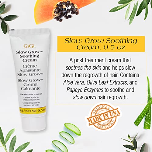 Gigi Hair Removal Cream, for the Face, and Calming Balm Set