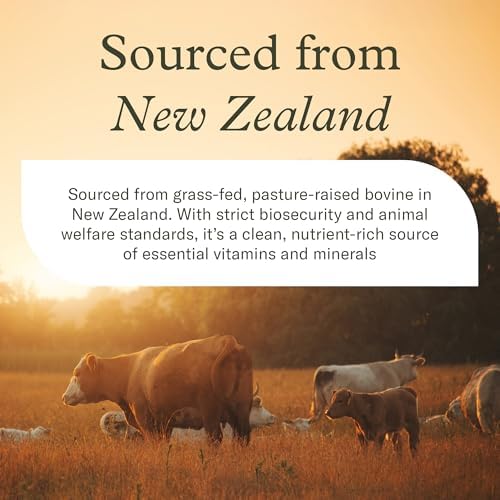Enviromedica Grass Fed Beef Liver Capsules, Freeze-Dried, 180 Count | Pasture-raised New Zealand bovine liver