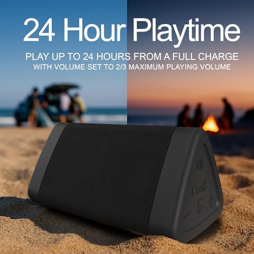 OontZ Angle 3 Gen 4 Portable Bluetooth Speaker, 12W, 24-Hour Playtime | Compact 12W Bluetooth speaker with clear sound, 24-hour playtime, 100-ft range, IPX5 waterproof, AUX Input.