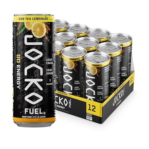 Jocko Fuel GO Energy Drinks, Sour Apple, 12 oz | 12 Pack