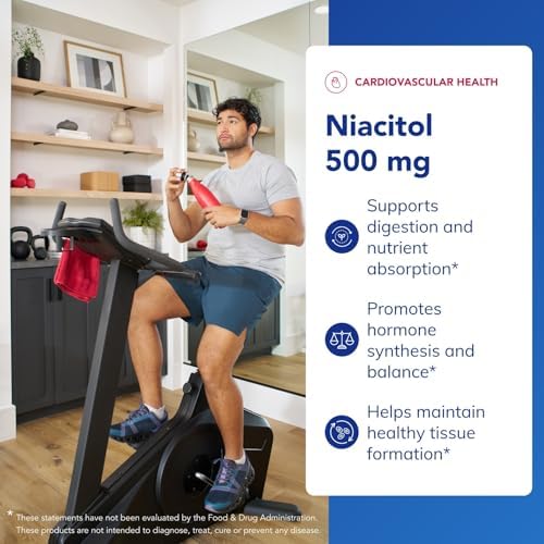 Pure Encapsulations Niacitol 500 mg | Hypoallergenic No-Flush Niacin to Support Digestion, Hormone Synthesis
