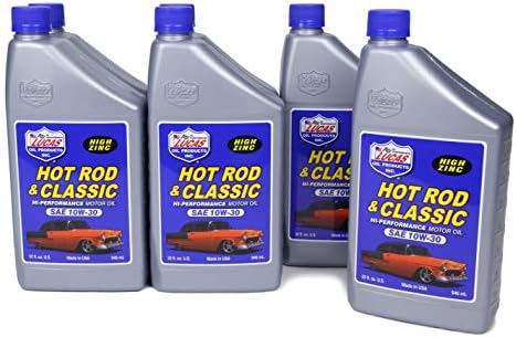 Lucas Oil 10688 Hot Rod and Classic Car SAE 10W-40 Motor Oil - 1 Quart