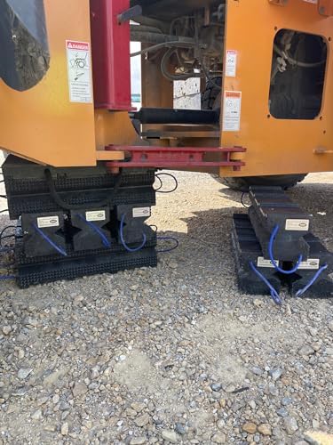 AME INTL 15230 Super Crib Cribbing Block Working Load Limit 110,000 lbs - 6" x 7" x 24", Black