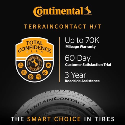 Continental TERRAIN CONTACT H/T Highway Terrain Radial Tire - 255/50R20XL 109H