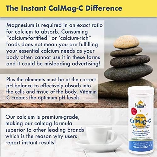 Instant CalMag-C: Fast-Absorbing Calcium & Magnesium & C
