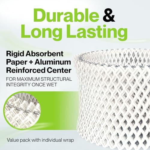 Durabasics [4 Pack] Humidifier Filters Compatible with Vicks Humidifier Filter Replacement - WF2 Humidifier Filter - Compatible with Vicks Starry