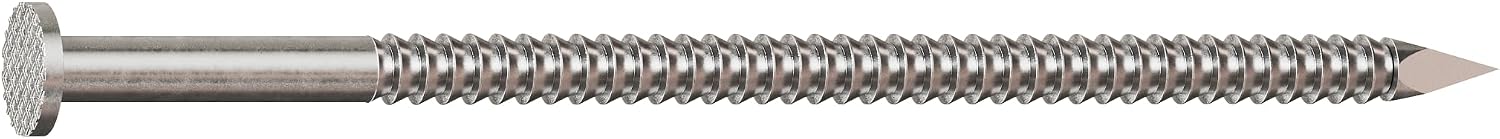 Simpson Strong-Tie S16PTD5 - 3-1/2" x 9Ga 16D Ring 304SS Decking Nails 5lb