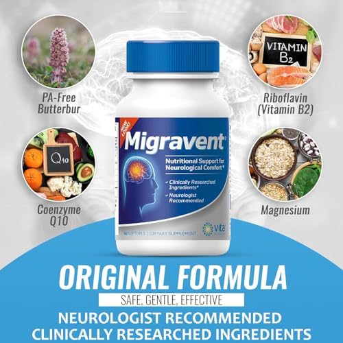 Vita Sciences Migravent Brain & Circulatory Wellness Support - 60 Capsules | Capsules