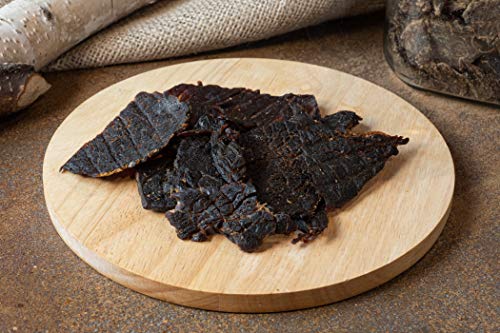 Jerky.com Exotic Original Ostrich Jerky - Wild Game Meat Snacks, Exotic Snacks, High-Protein, All-Natural