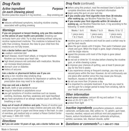GoodSense Nicotine Polacrilex Lozenges 2 mg, Cherry Flavor, 108 Count