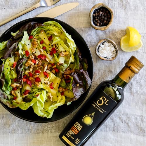 Sol del Limari - Extra Virgin Olive Oil with Polyphenol Rich - Premium Blend - First Cold Press - Aceite de Oliva Extra Virgen (16.9 Fl Oz)