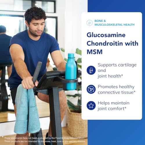 Pure Encapsulations Glucosamine Chondroitin with MSM - Supports Joint Health & Normal Cartilage Formation* - Maintains Enzyme Activity - Gluten-Free & Non-GMO - 60 Capsules | Supports Joint Health and Normal Cartilage Formation*, Maintains Enzyme Activit…
