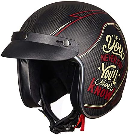 VCOROS Helmet Peak Shield Open Face Retro Motorcycle Helmet Sun Shade Peak | Sun Shade Protector For 3 Snap Helmets, Easy installation and removal