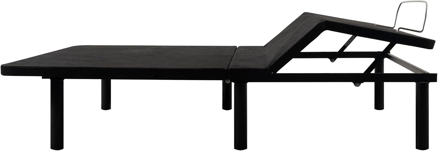 Naomi Home Idealbase Twin XL Adjustable Bed Frame with Lumbar Support | Twin Xl Adjustable Bed With Lumbar Support, Head & Foot Incline, Massage, Usb Ports, Wireless Remote & Zero Gravity