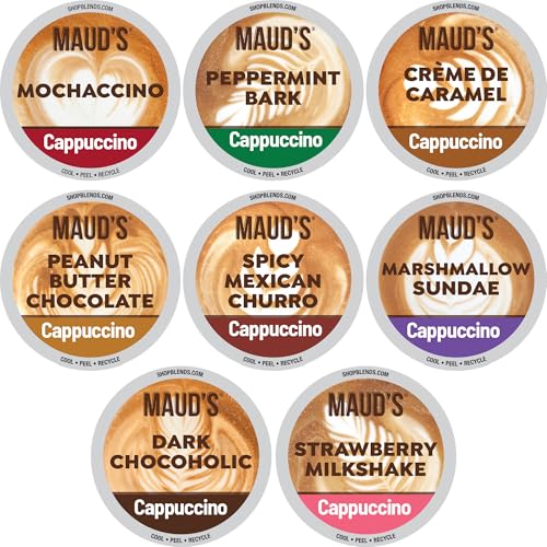 Maud's Mocha Cappuccino Coffee Pods, 50ct