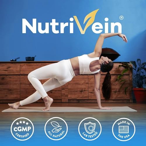 Nutrivein Lutein & Zeaxanthin Eye Vitamins with Eyebright - 60 Capsules