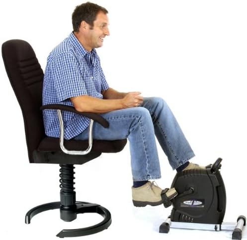 DeskCycle MagneTrainer-ER Mini Exercise Bike with Ultra-Smooth Magnetic Resistance, Arm and Leg Exerciser for Joint Mobility, Circulation