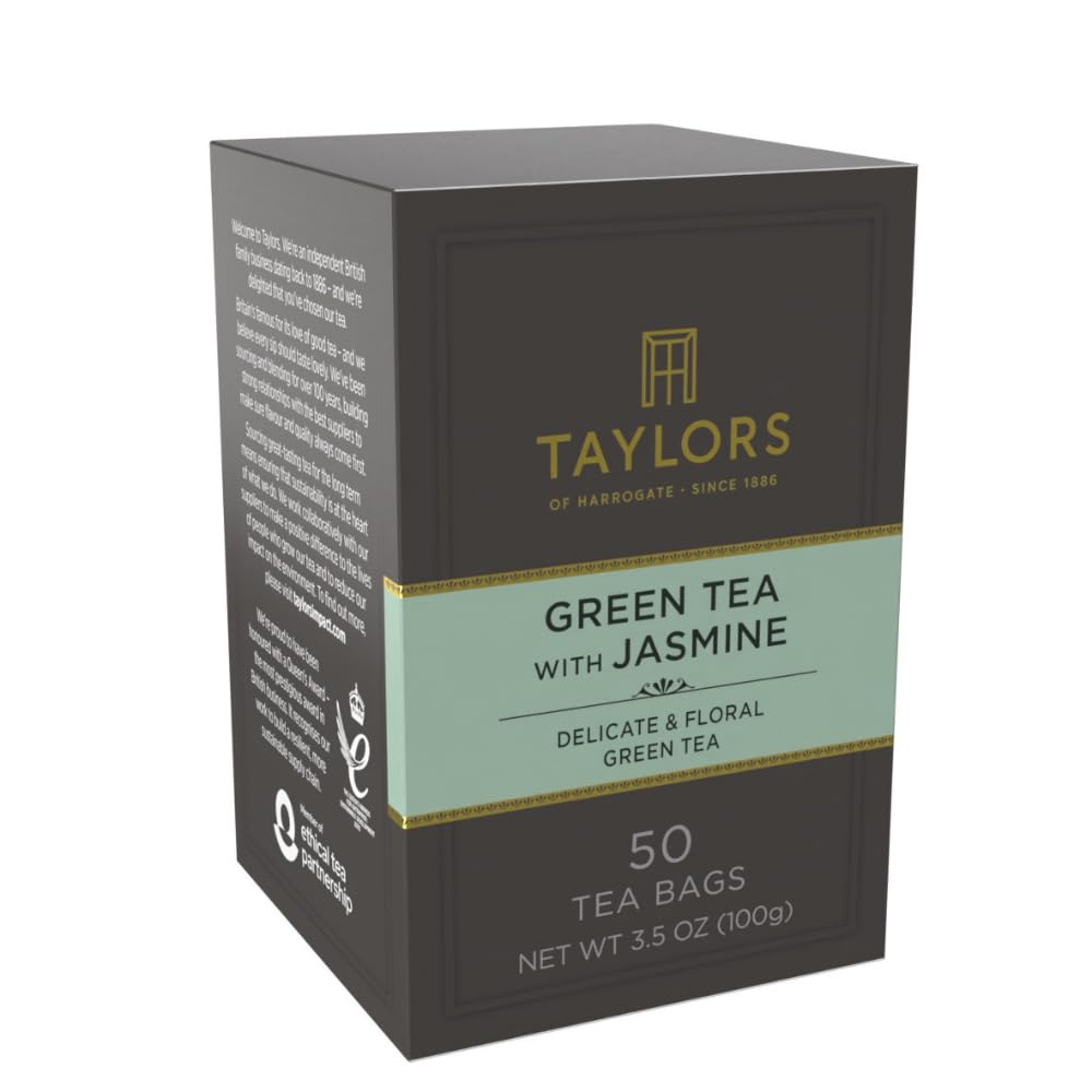 Taylors Of Harrogate, Tea China Green, 50 Count | 50 Count
