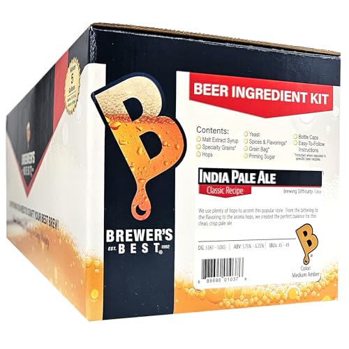 India Pale Ale Homebrew Beer Ingredient Kit Brewers Best