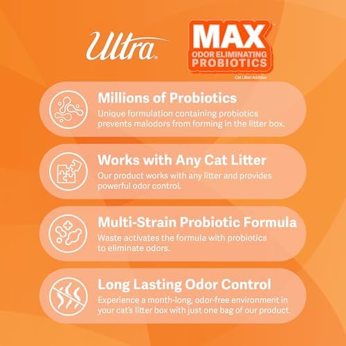 Ultra by Cat's Pride Micro Crystals Litter with 30-Day Odor Control, 5lbs