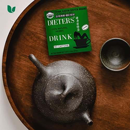 Uncle Lee’s Senna Tea 3-Pack – Green Dieter’s Drink, Caffeine-Free 100% Natural Herbal Detox & Digestive Support, 30 Ct Each