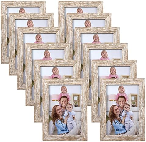 Giftgarden Black 8x10 Picture Frame Bulk, Multi 8 x 10 Photo Frames Set for Wall Hanging or Tabletop, 12 Pack