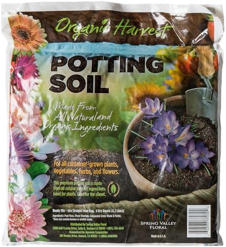 SuperMoss 01999 Agromin Organic Recycled Green Material Potting Mix, 4 Quart, Natural